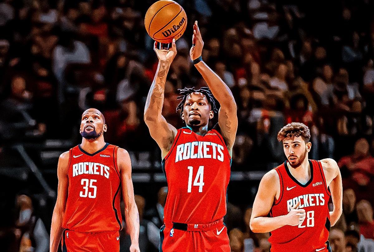 西部疯狂内卷！火箭三大引援完美升级：一招针对雷霆掘金冲冠